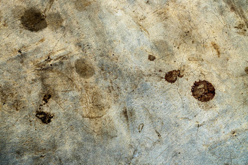 The concrete surface