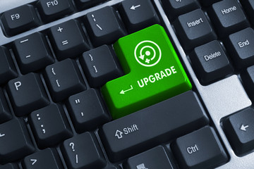 The button upgrade on keyboard