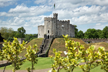 Cardiff Castle in Wales