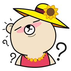  Cartoon bear is stunning illustration Vector