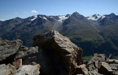 Auf dem Wilden Mannle, Ötztaler Alpen
