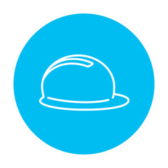 Hard hat line icon.