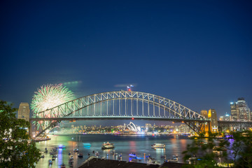 Sydney New Year Eve Fireworks Show