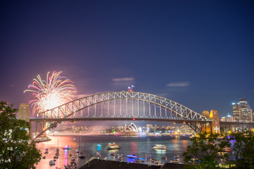 Sydney New Year Eve Fireworks Show