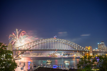 Sydney New Year Eve Fireworks Show