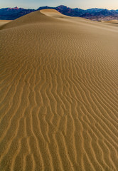 ripples in sand dunes
