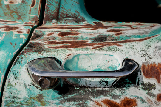 Old Truck Door Handle