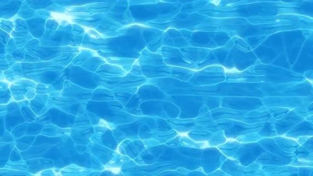 Looping clip of water ripples suitable for use as backgrounds for text or other graphics.  Animation created in After Effects.