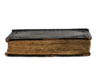 Old bible. Holy book isolated on a white background