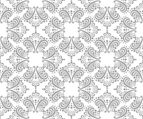 Seamless luxury paisley illustration vector