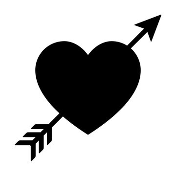 Arrow Piercing Two Hearts Tattoo, tattoos, png | PNGWing