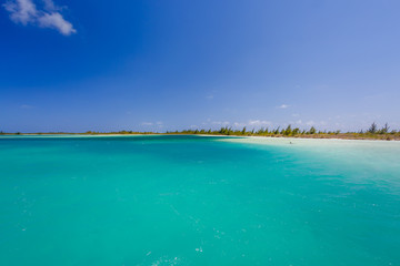 Tropical beach in Cayo Largo island