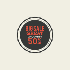 Big Sale Label