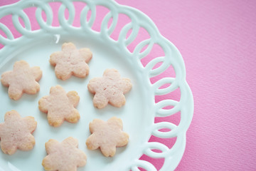 Cherry blossom cookie