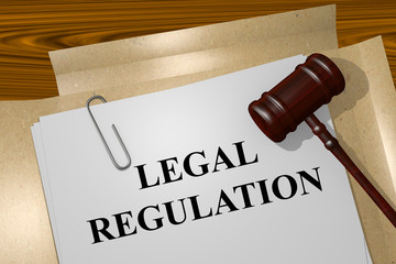 Legal Regulation concept