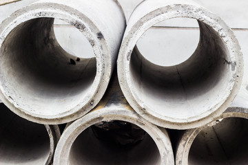 Concrete drainage pipes