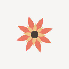 Obraz premium Abstract cute flower