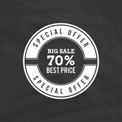 Big Sale Label
