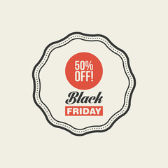 Black Friday Label
