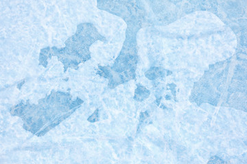 Baikal ice texture
