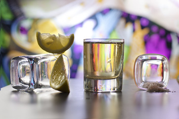 Mexican drink tequila