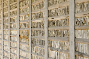 The walls of traditional materials