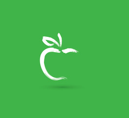 Painted apple symbol