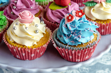  Cupcakes decorated