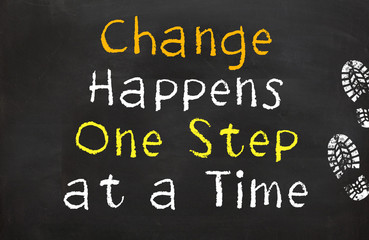 Change Happens One Step at a Time