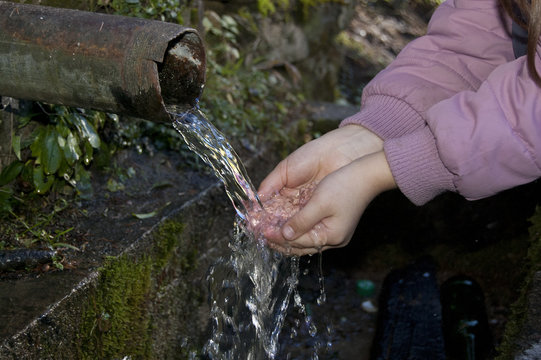 Spring water