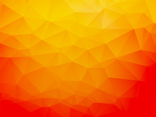 orange low poly background