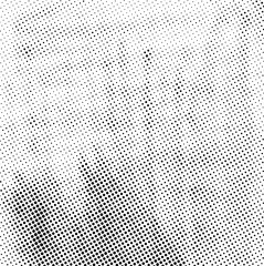 halftone abstract black and white dotted background