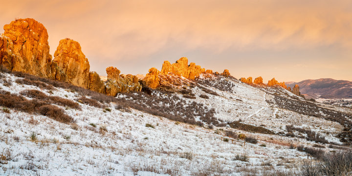 Devils Backbone rock formation