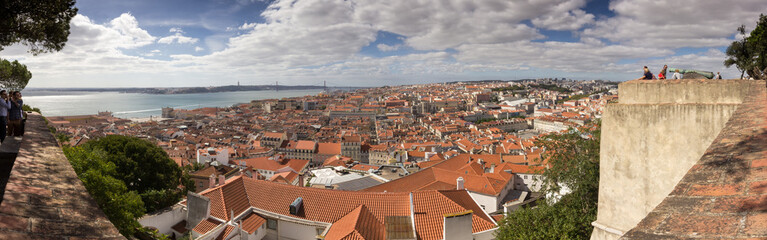 Fototapeta na wymiar Lisboa Overview