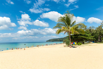 Naklejka premium Karon beach in Phuket island Thailand