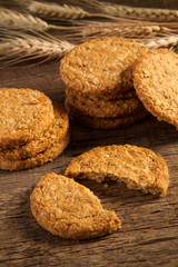oat and wholemeal cookies