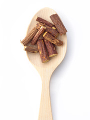 licorice stick ready for cocktail