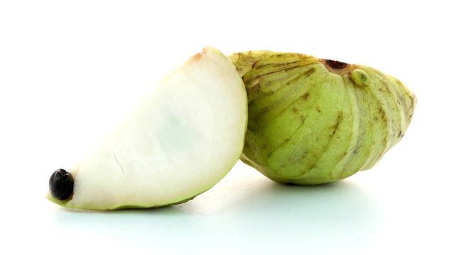 Fresh Custard Apple isolated on white background