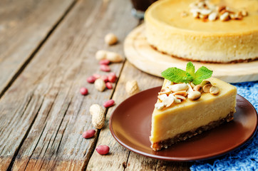 peanut butter cheesecake