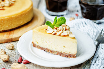 peanut butter cheesecake