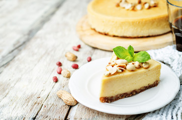 peanut butter cheesecake