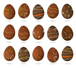 Fototapeta premium Oeufs de Pâques - Easter eggs