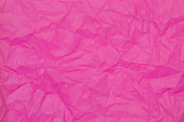 pink creased tissue paper background