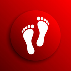 Foot print icon