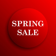 Spring sale icon
