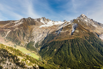Alps Mountain Range During Summer Day - France