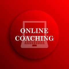 Online coaching icon