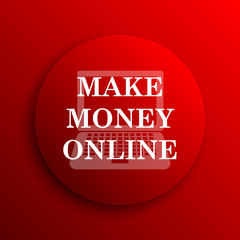 Make money online icon