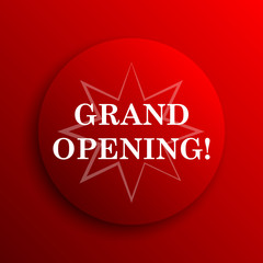 Grand opening icon