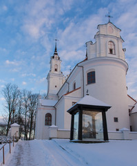 Naklejka premium Церковь Kalvarijos в Вильнюсе